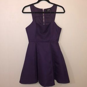 Purple Homecoming Dress
